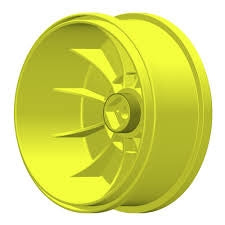 GRP TYRES GH99Y YELLOW 18MM SQUARE DRIVE DISC WHEEL, 2PC