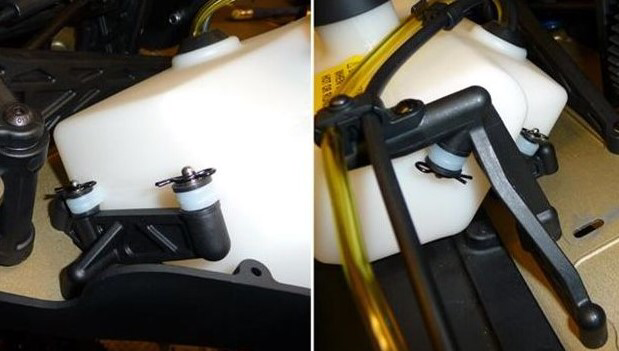 Vertigo Losi 5ive quick release fuel tank catches ALL 5IVE