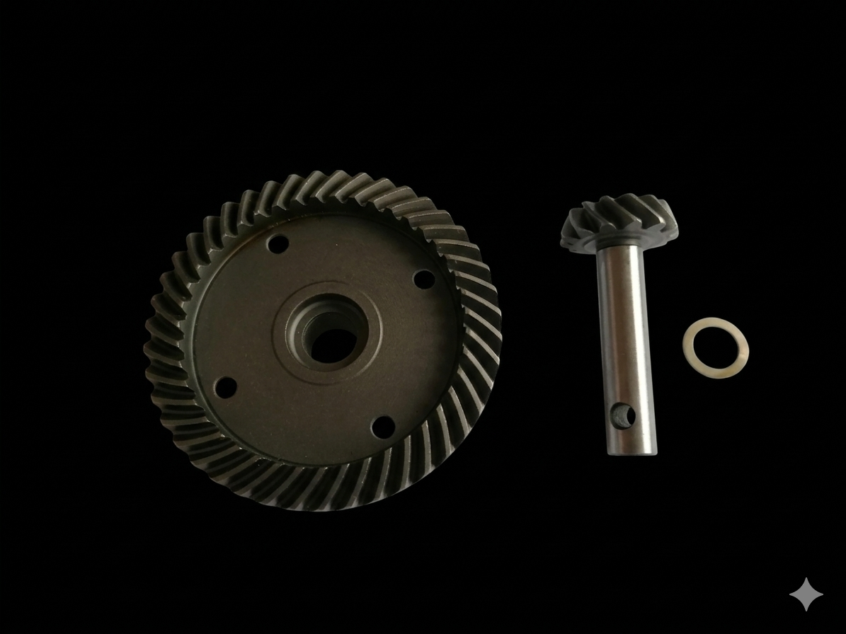 LOSI 5IVE SPIRAL CROWN AND PINION GEARS SUPER DUTY