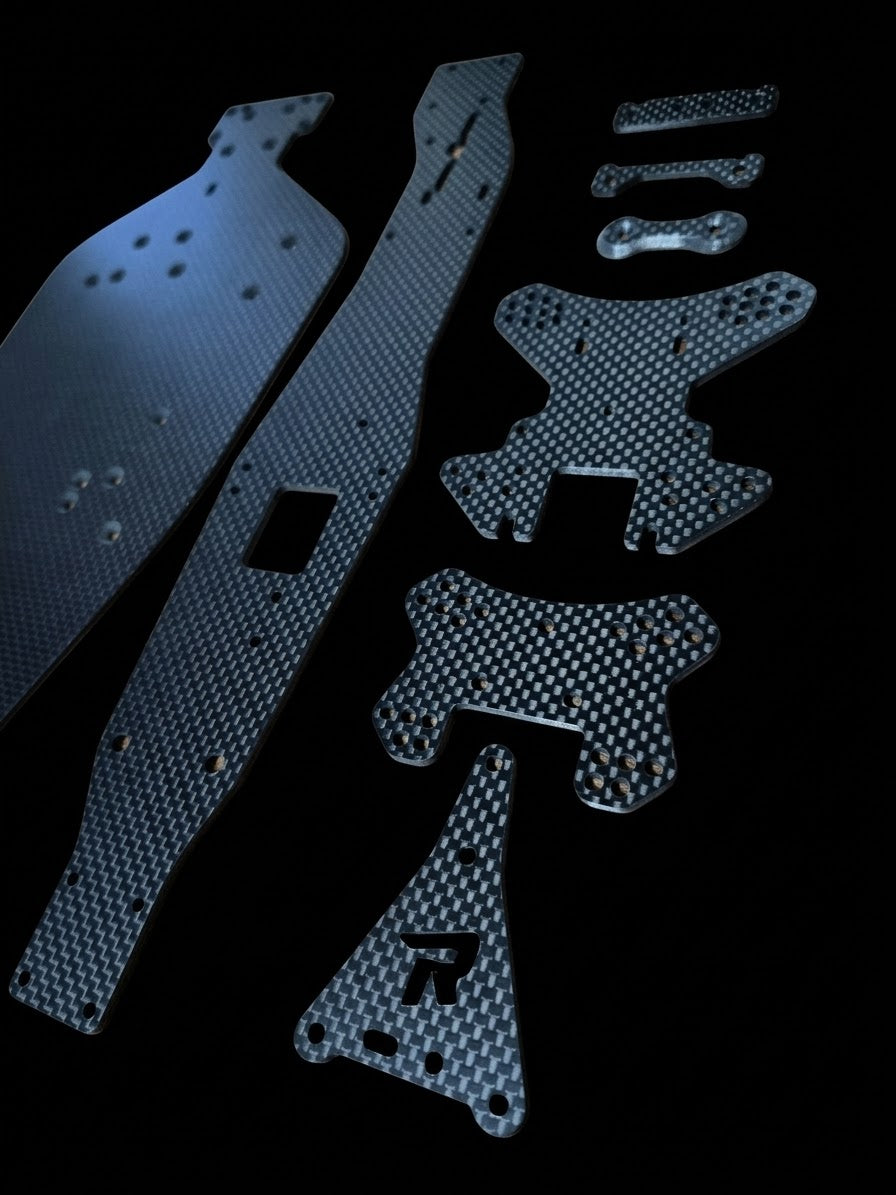 RADICAL RC SCHUMACHER CAT 2000 CARBON FIBRE CHASSIS KIT
