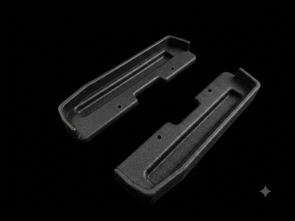 RADICAL RC TEAM ASSOCIATED / FANRC RC10 WORLDS GRAPHITE SIDE PODS